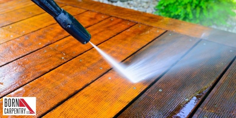cleaning of your hardwood decking