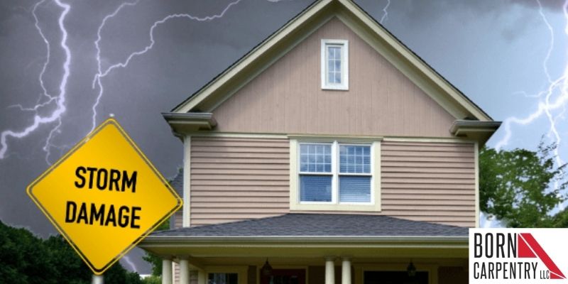 storm damage to your roof