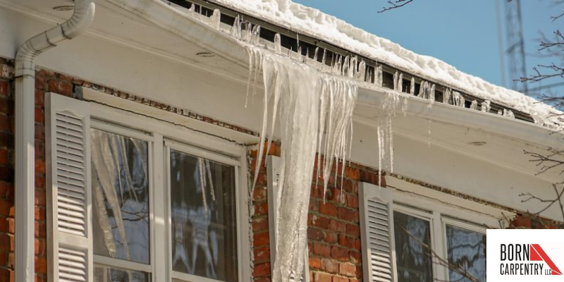 How Roof Ice Dams Form