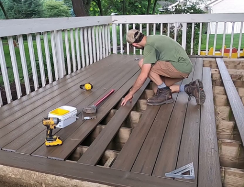 Repairing or replacing a deck