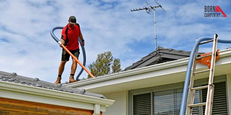 tools and equipment for cleaning the gutters