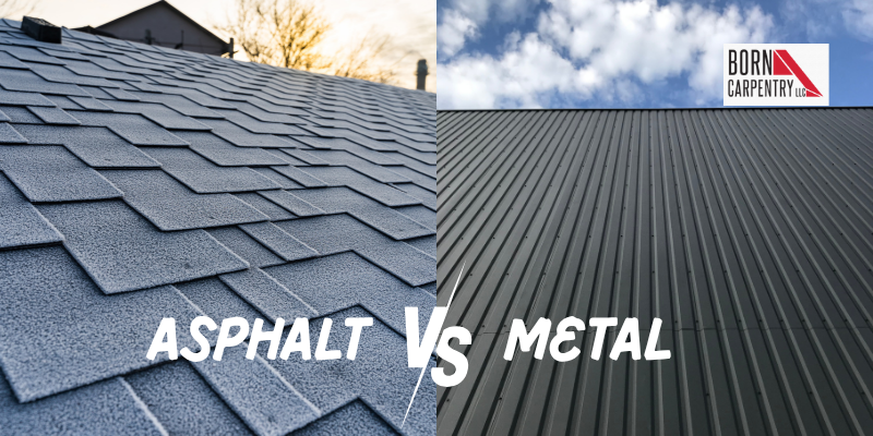 Asphalt vs. Metal Roofing
